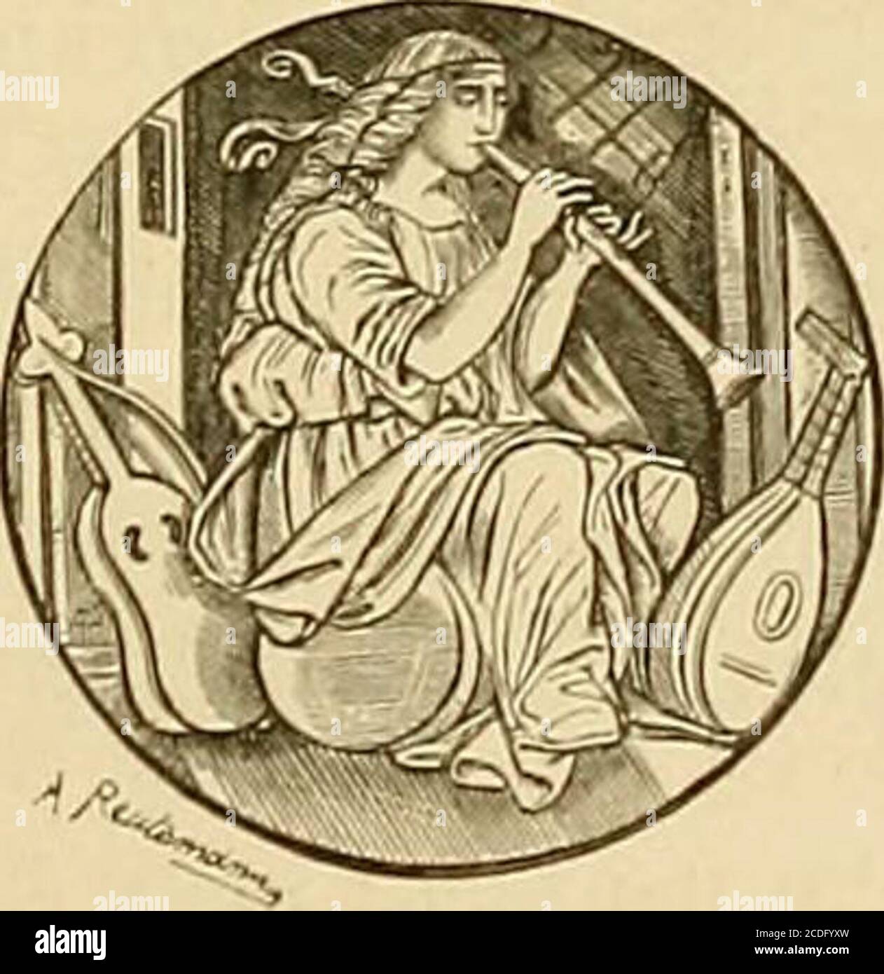 . Gazette des beaux-Arts . mbreux et si importants à côté des Marcel, desHottmann, des Tutin et des autres illustres orfèvres de Paris, qui travail-laient à son Service, sil navait trouvé en eux des hommes dignes de lui-même et de leur Art, et des continuateurs distingués de la renommée deleur maître. ICI sarrête ce que nous savons de Paolo Romano et dAscanio deTagliacozzo. Nous finires notre travail par une pensée affligeante. Detant doeuvres magnifiques dorfèvrerie, dont nous avons fait mention,qui feraient aujourdhui lornement des plus nobles musées et ladmi-ration des amis de lart, aucune Stockfoto