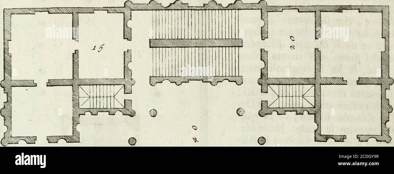 . I qvattro libri dell'architettvra di Andrea Palladio : ne' quali, dopo un breue trattato de' cinque ordini, & di quelli auertimenti, che sono piu necessarii nel fabricare; si tratta delle case private, delle vie, de i ponti, delle piazze, de i xisti, et de' tempij . T IN 74 LIBRO ri^Wft0? w AJ? rt0nLdettÌ V*m««e della Brà , fito notabiliflìmo , il ConteGio. Battila dalla Torre difegnò già di fare la fottopofta fabrica , la quale hauVebbehuuto e g,ardino, e tutte quelle parti, che Fi ricercano à luogoconi modo, edHetteuole Le prime ftanze farebbono ftate m volto, e fopra tutte le picciole vi Stockfoto