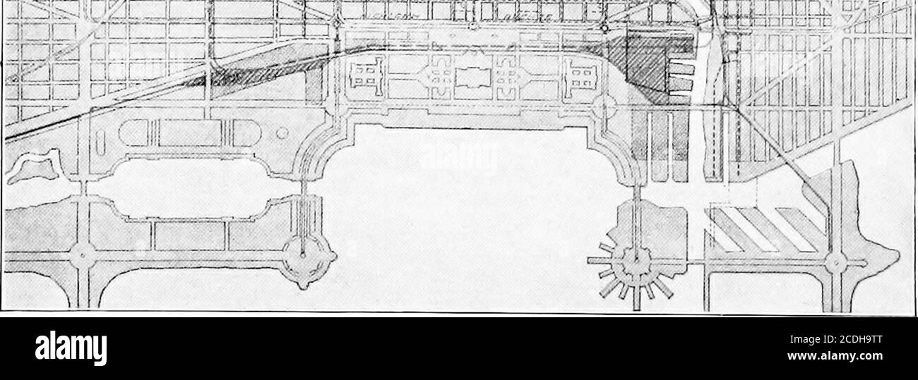 . WACKER-Handbuch des Plans von Chicago; kommunale Wirtschaft . ve. Oder in anderen Städten. Jeden Monat werden über die verschiedenen Straßen Tausende von Güterwagen in das Zentrum Chicagos geschleppt, auf andere Eisenbahnen umgeschaltet und wieder ungeöffnet aus Chi-cago gezogen. Andere Tausende von Autos werden nach Chicago verschifft, entladen in der Mitte der Stadt und ihre Contentsg^ s- i ich durch die Straßen t owarehouses, nur um benr^n ??;.:: ^ i!^- ^]y again cart- ed away,n^^yJU!.. • ,^f - ^:.:. jo^dded in Autos, und ausgeliefert von Chicagob y whole-Sale mer-chants afew Tage oder Wochen später.underthe Plan of Chicago, asdr Stockfoto