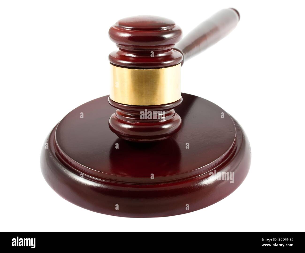 Holz braun Hammer Stockfoto