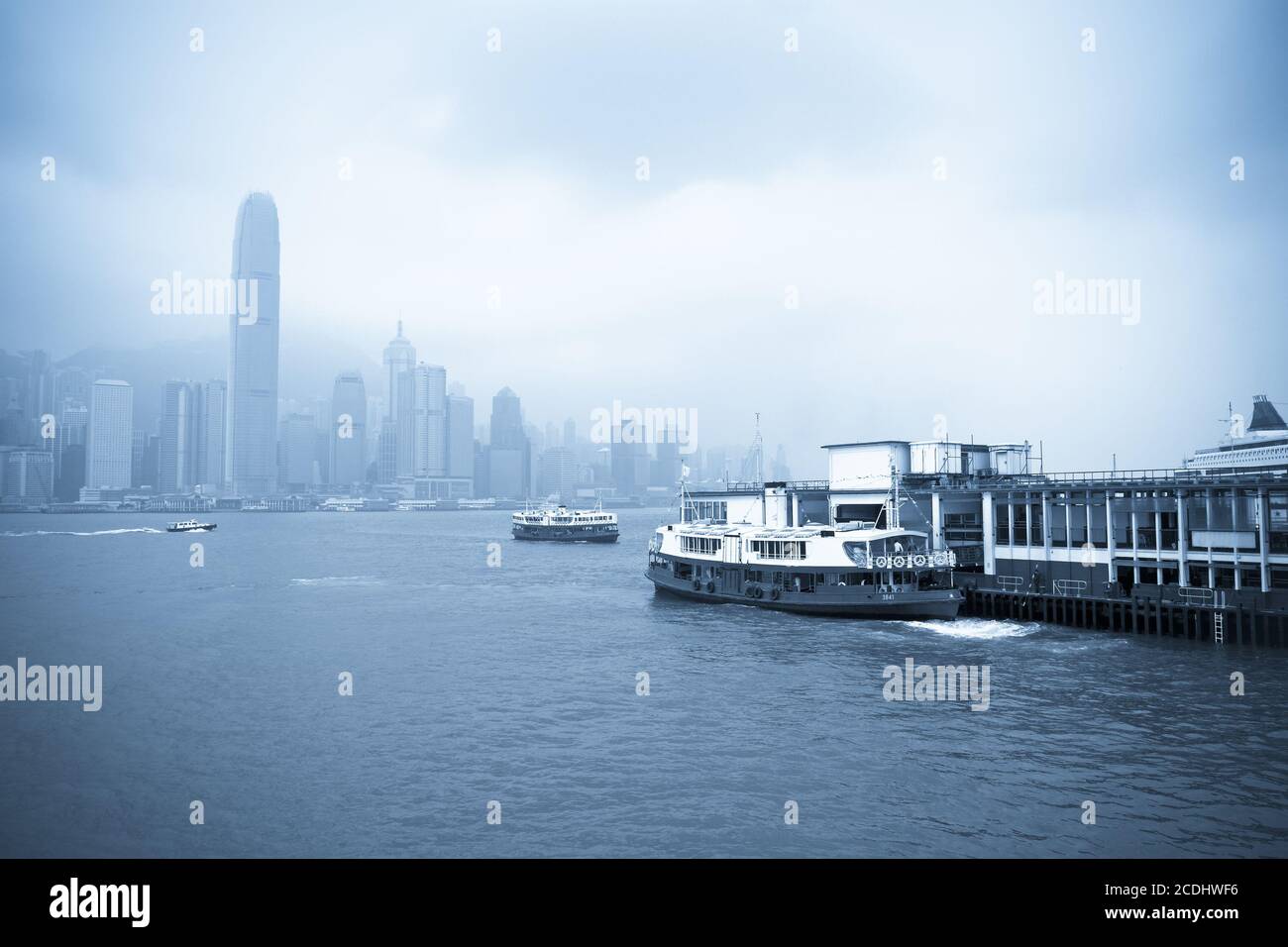 Hong Kong star Fähre Stockfoto