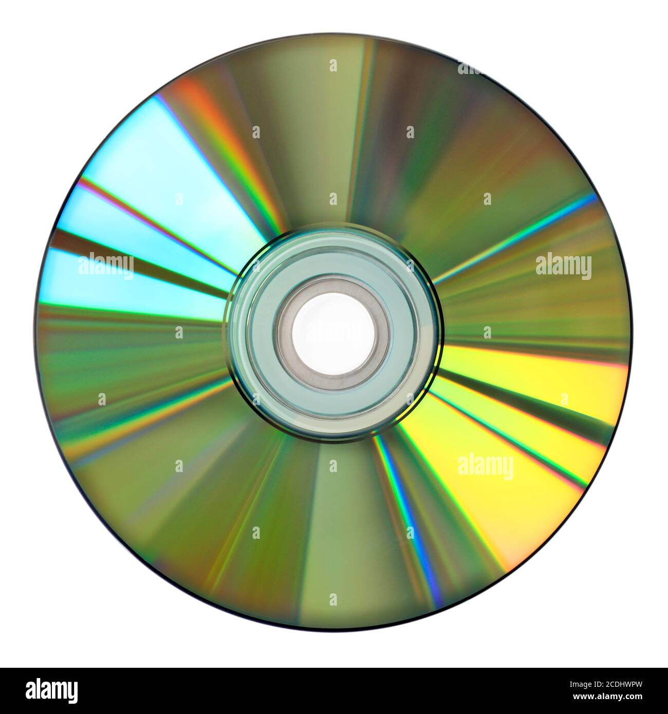 cd isoliert Stockfoto