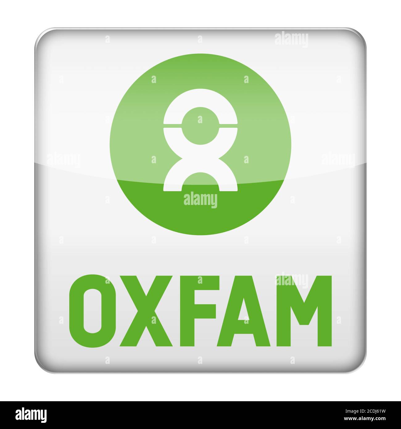 Oxfam logo Stockfoto
