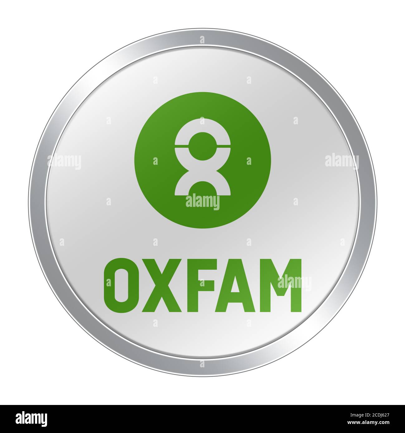 Oxfam logo Stockfoto
