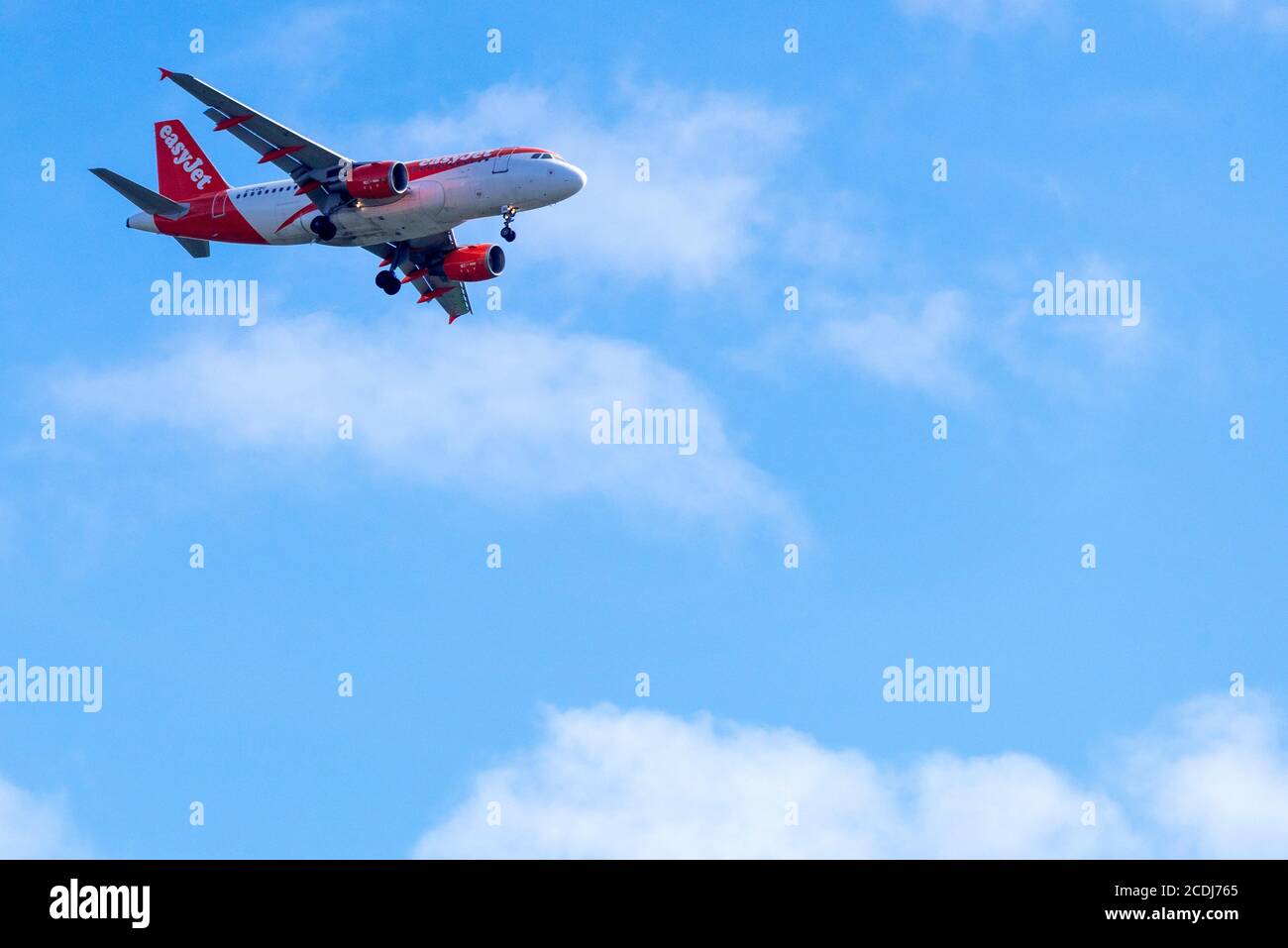 EasyJet Airline Airbus A319-111. Stockfoto