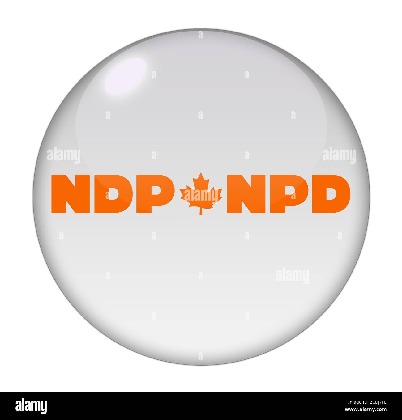 Neue demokratische Partei von Kanada Stockfoto