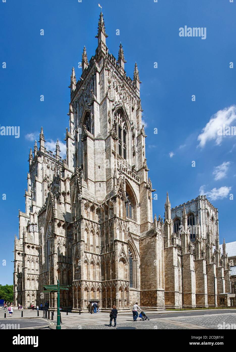 York Kathedrale UK Stockfoto