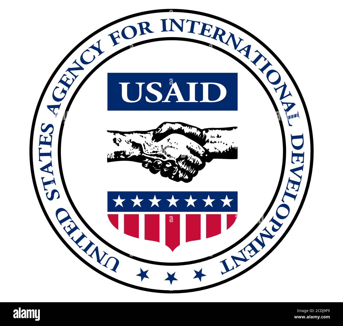 Agentur für internationale Entwicklung USAID Stockfoto