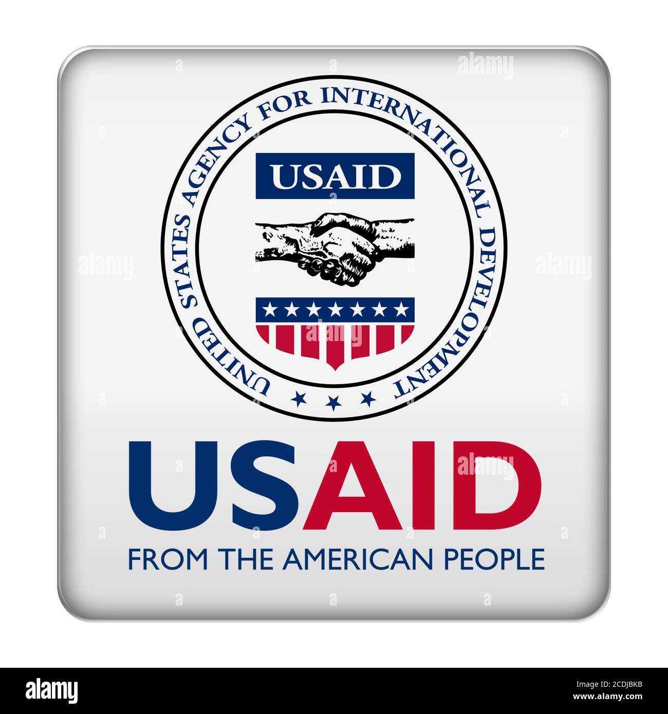 Agentur für internationale Entwicklung USAID Stockfoto