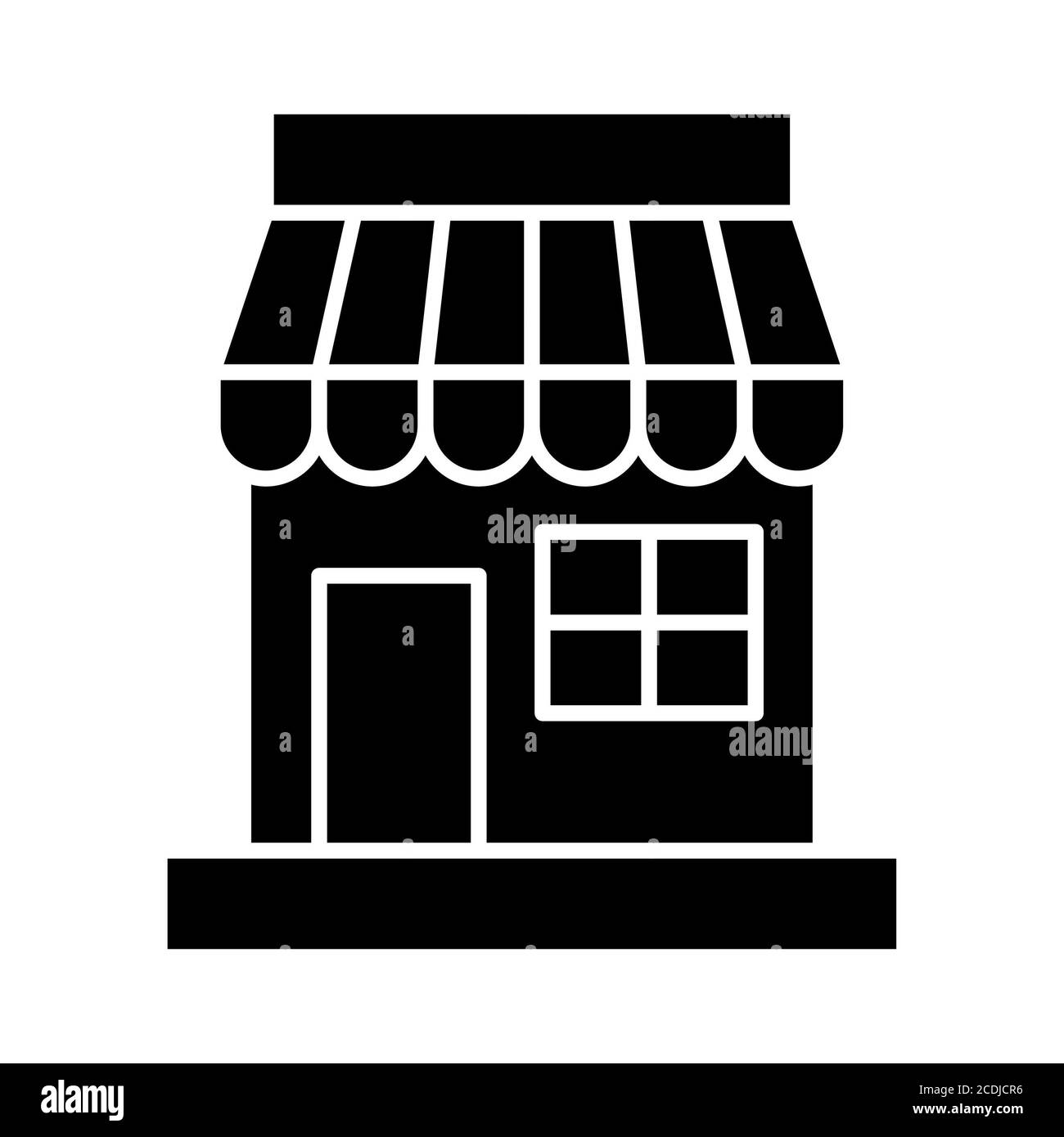 Shopping Glyph Icons Stockfoto