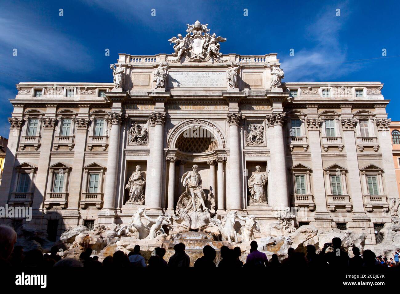 Trevi-Brunnen Stockfoto