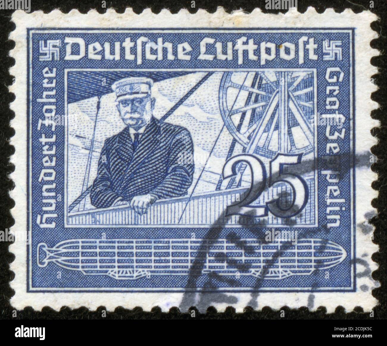 Stempel des faschistischen Deutschland Stockfoto