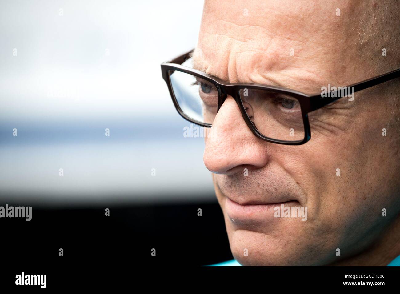 2016 Tour De France Etappe 8. Von Pau nach Bagnères-de-Luchon. Dave Brailsford. Stockfoto