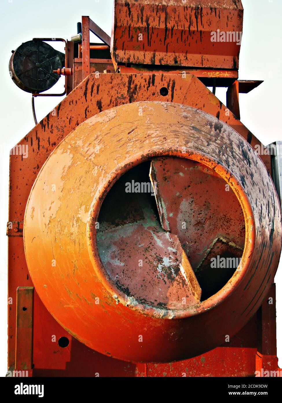 Betonmischer Stockfoto