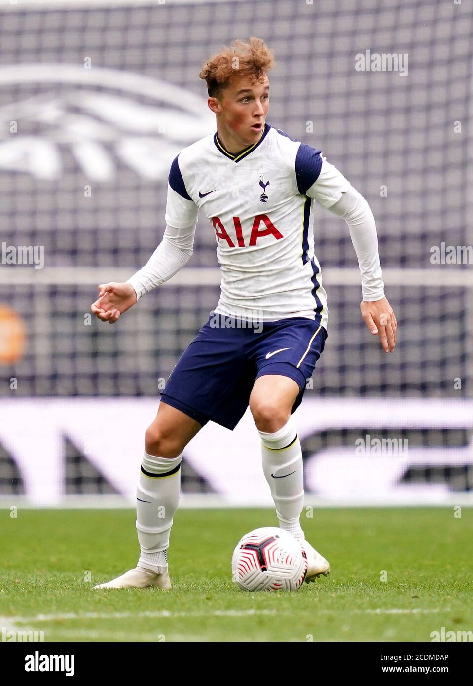 Tottenham Hotspur's Alfie Devine während des Vorsaison-Freundschaftsspiel im Tottenham Hotspur Stadium, London. Stockfoto