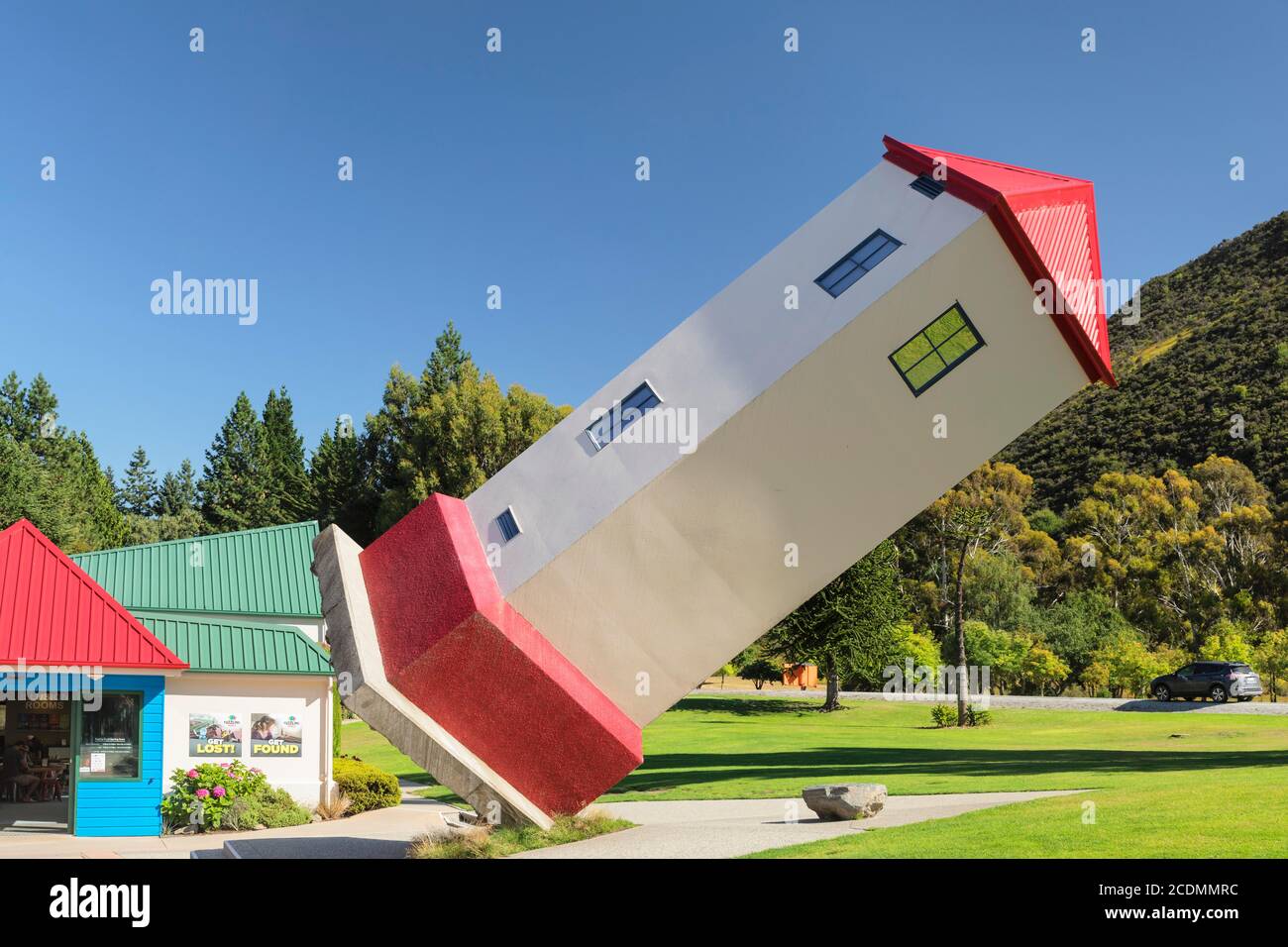 Puzzling World, Wanaka, Otago, Südinsel, Neuseeland Stockfoto