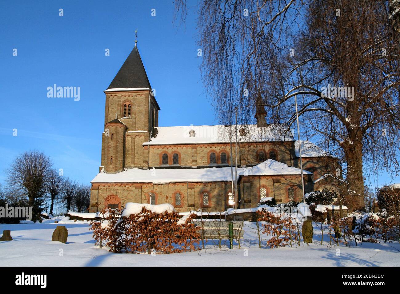 katholische Kirche wipperfeld, westdeutschland Stockfoto