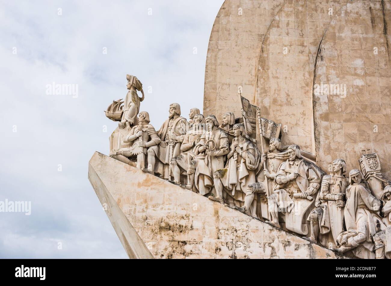 Portugal, Zeitalter der Entdeckung Denkmal in Lissabon Stockfoto