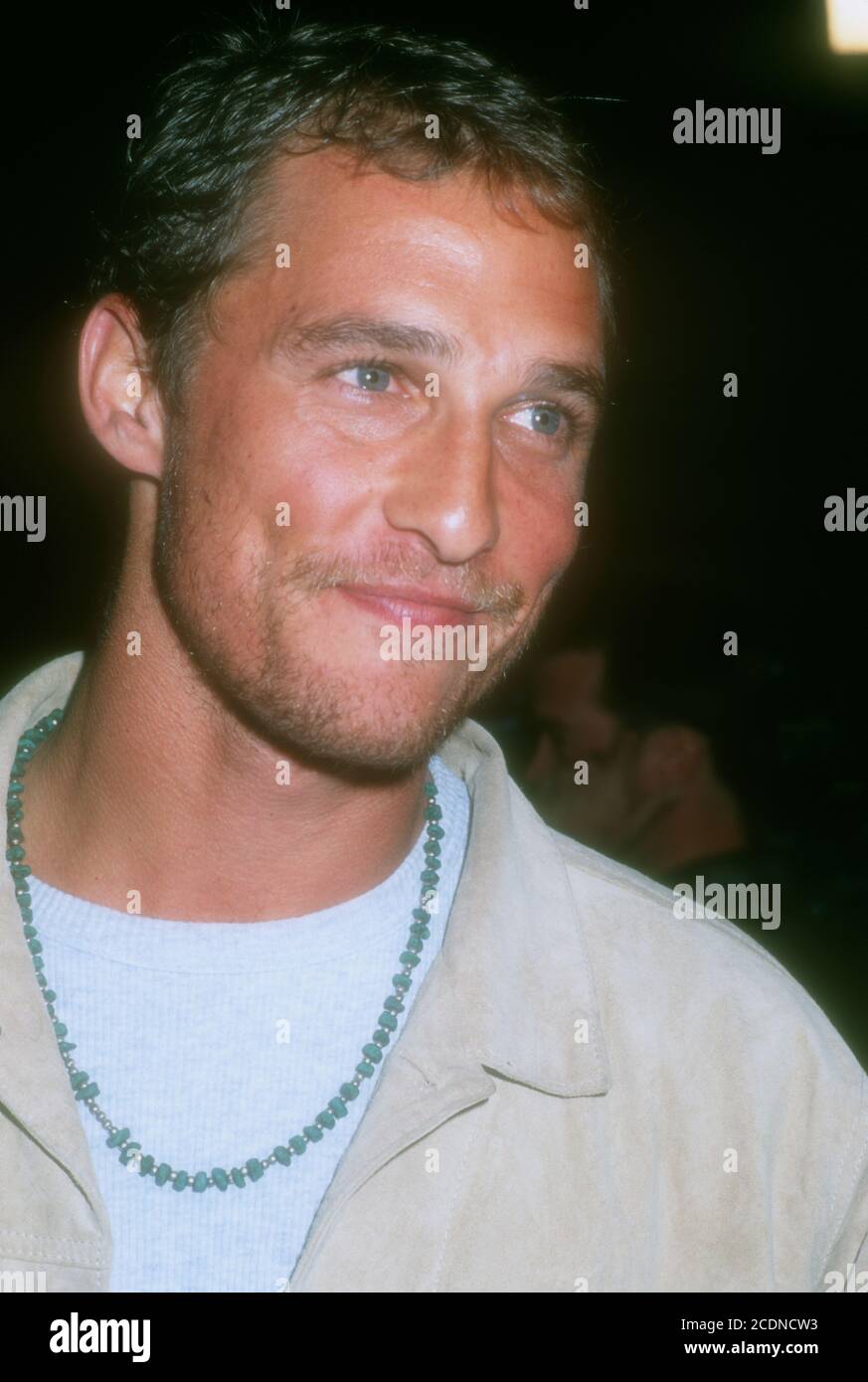 Westwood, California, USA 11. März 1996 Schauspieler Matthew McConaughey besucht Warner Bros. Pictures' 'Executive Decision' Premiere am 11. März 1996 im Mann Village Theater in Westwood, Kalifornien, USA. Foto von Barry King/Alamy Stockfoto Stockfoto