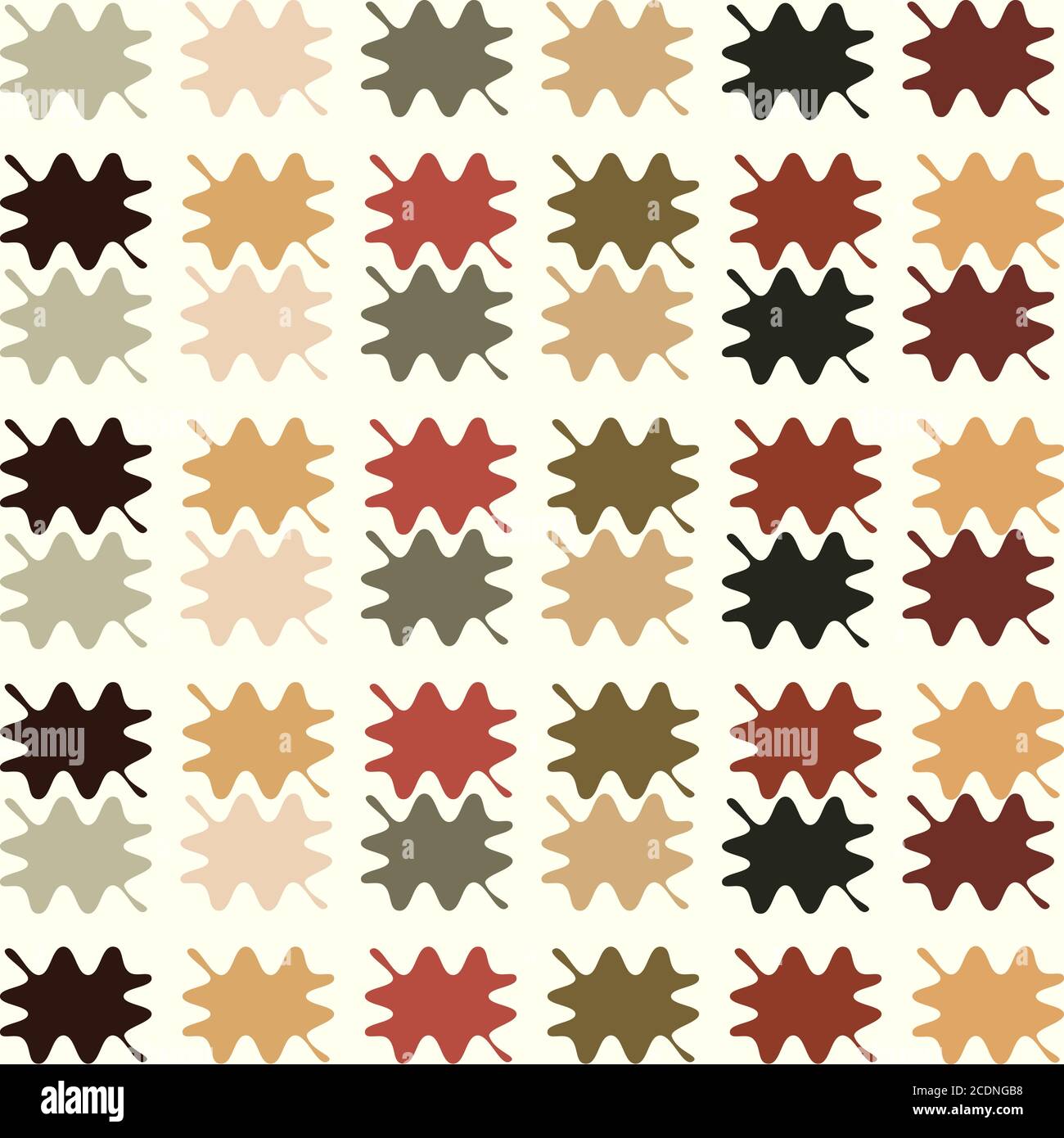 Zusammenfassung nahtlose Muster von farbigen Flecken Stockfoto