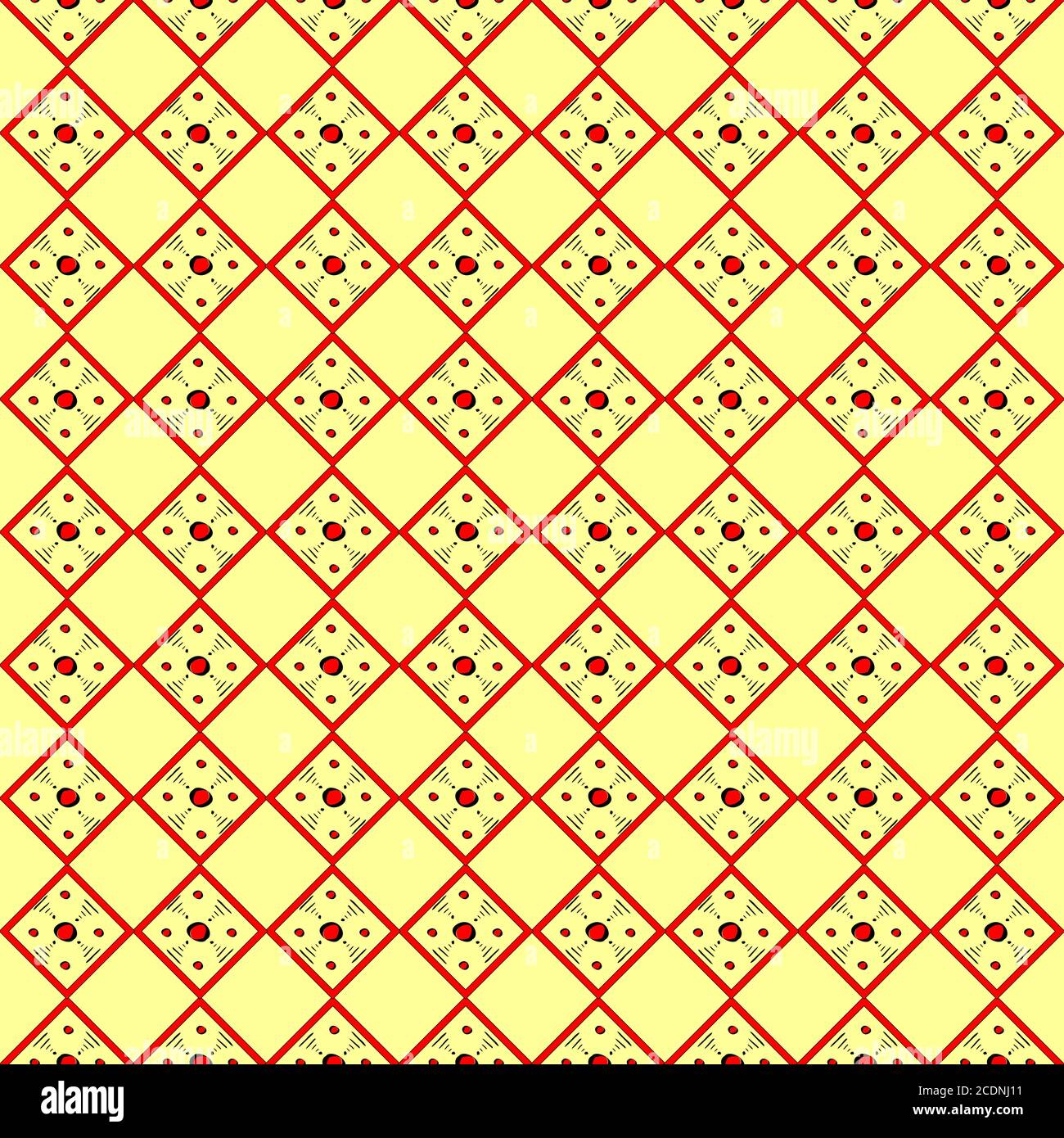 Abstrakte geometrische ethnischen Nahtlose ornament Muster Stockfoto