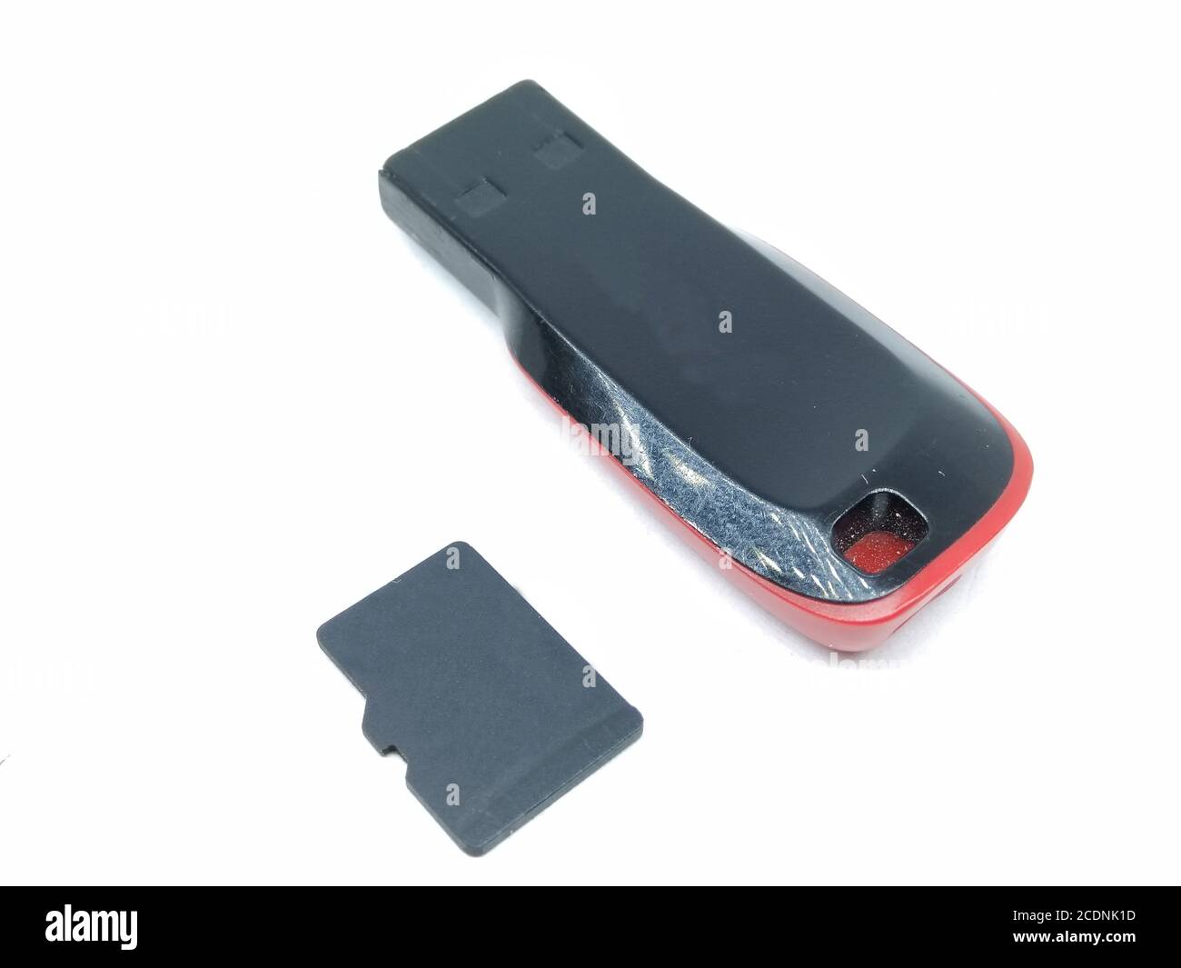 Ein Bild der Speicherkarte Stockfoto