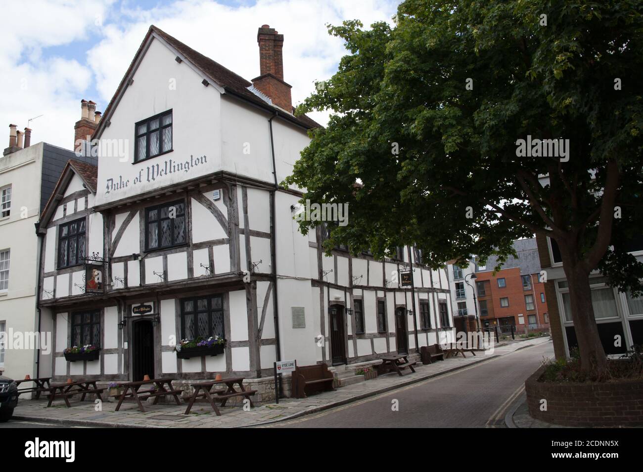 The Duke of Wellington Pub in Southampton, Hampshire in Großbritannien, aufgenommen am 10. Juli 2020 Stockfoto