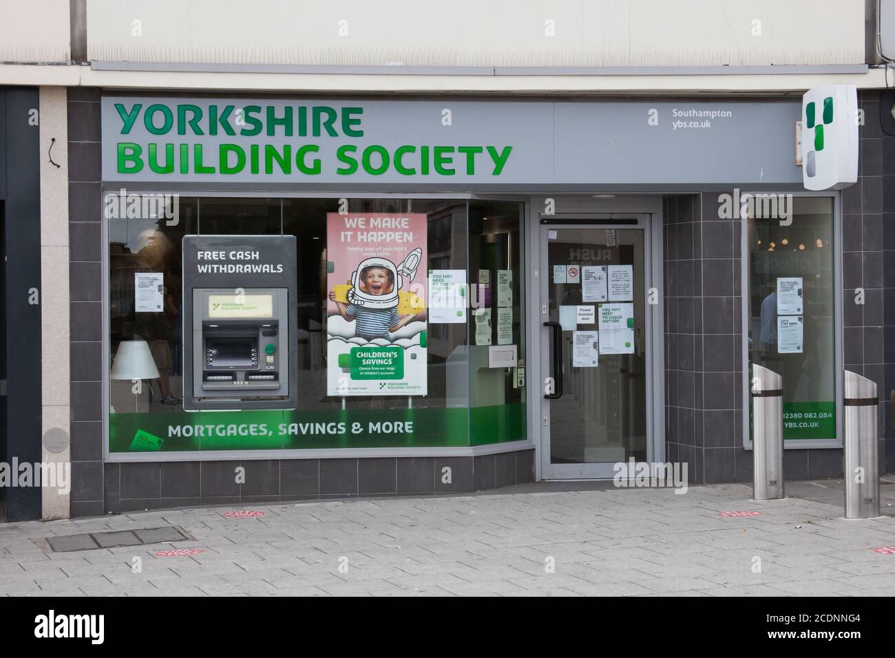 Die Yorkshire Building Society in Southampton, Hampshire in Großbritannien, aufgenommen am 10. Juli 2020 Stockfoto