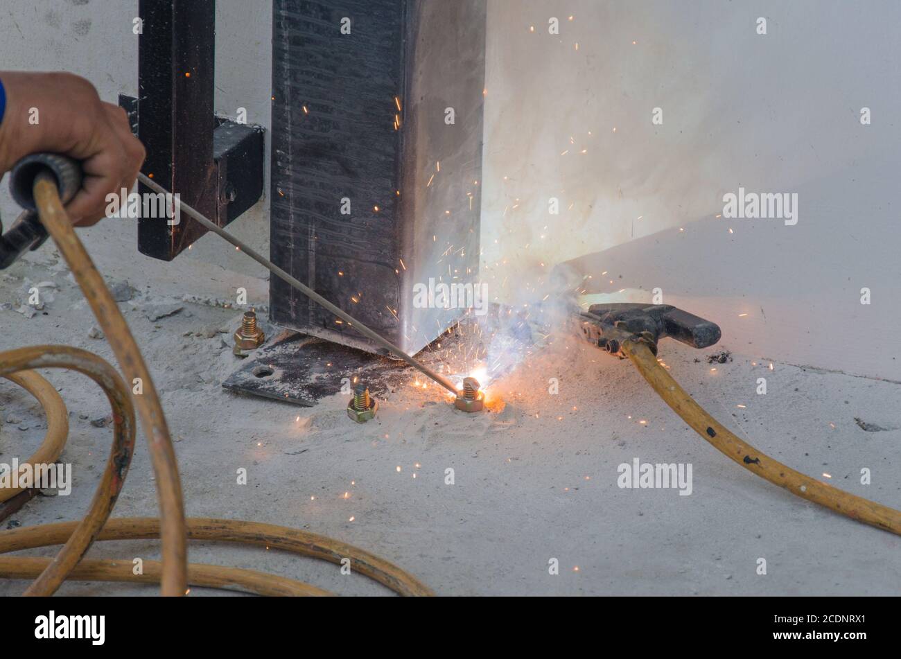 Steel welding -Fotos und -Bildmaterial in hoher Auflösung – Alamy