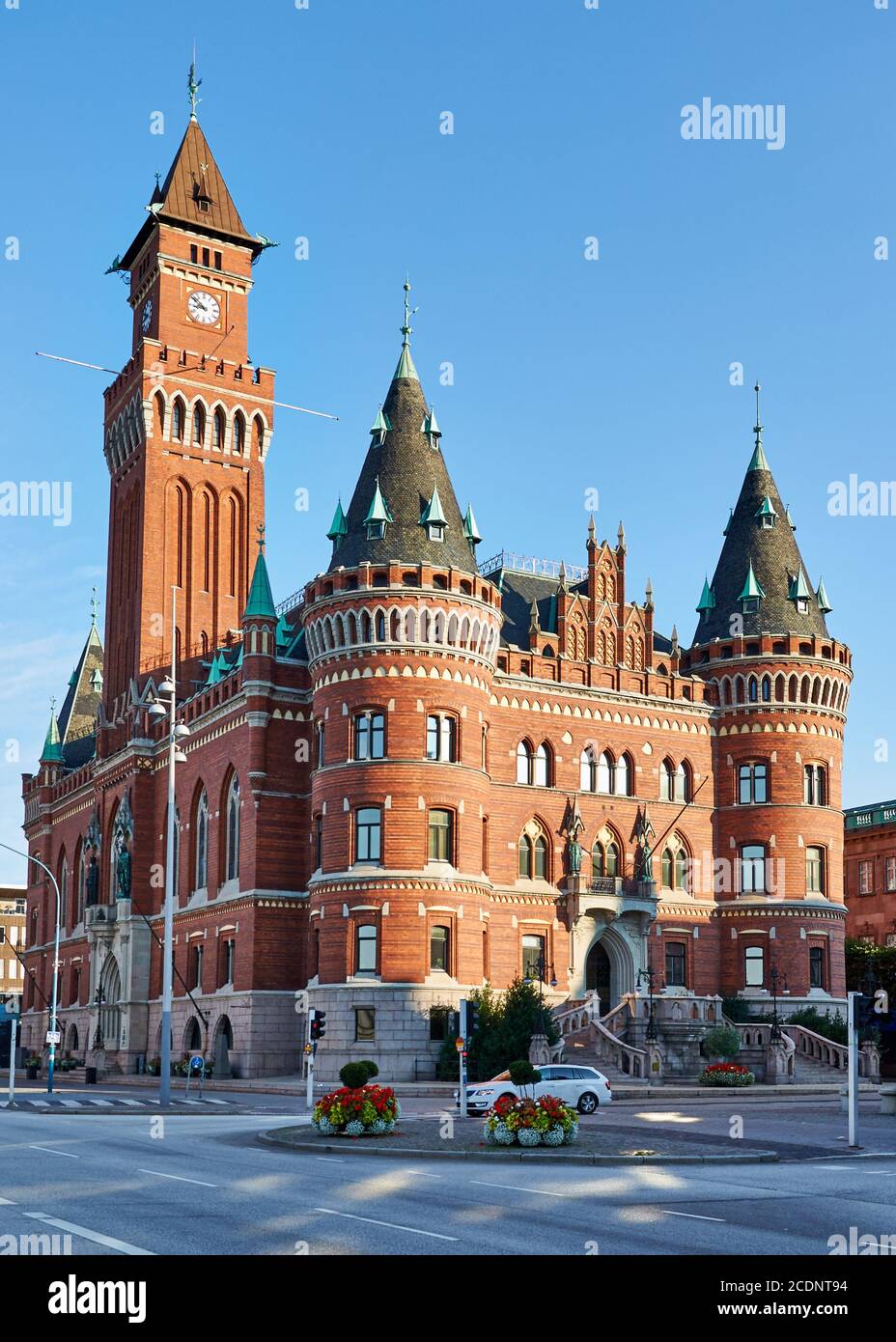 Helsingborgs Rådhus, Helsingborg, Skåne Län, Schweden Stockfoto