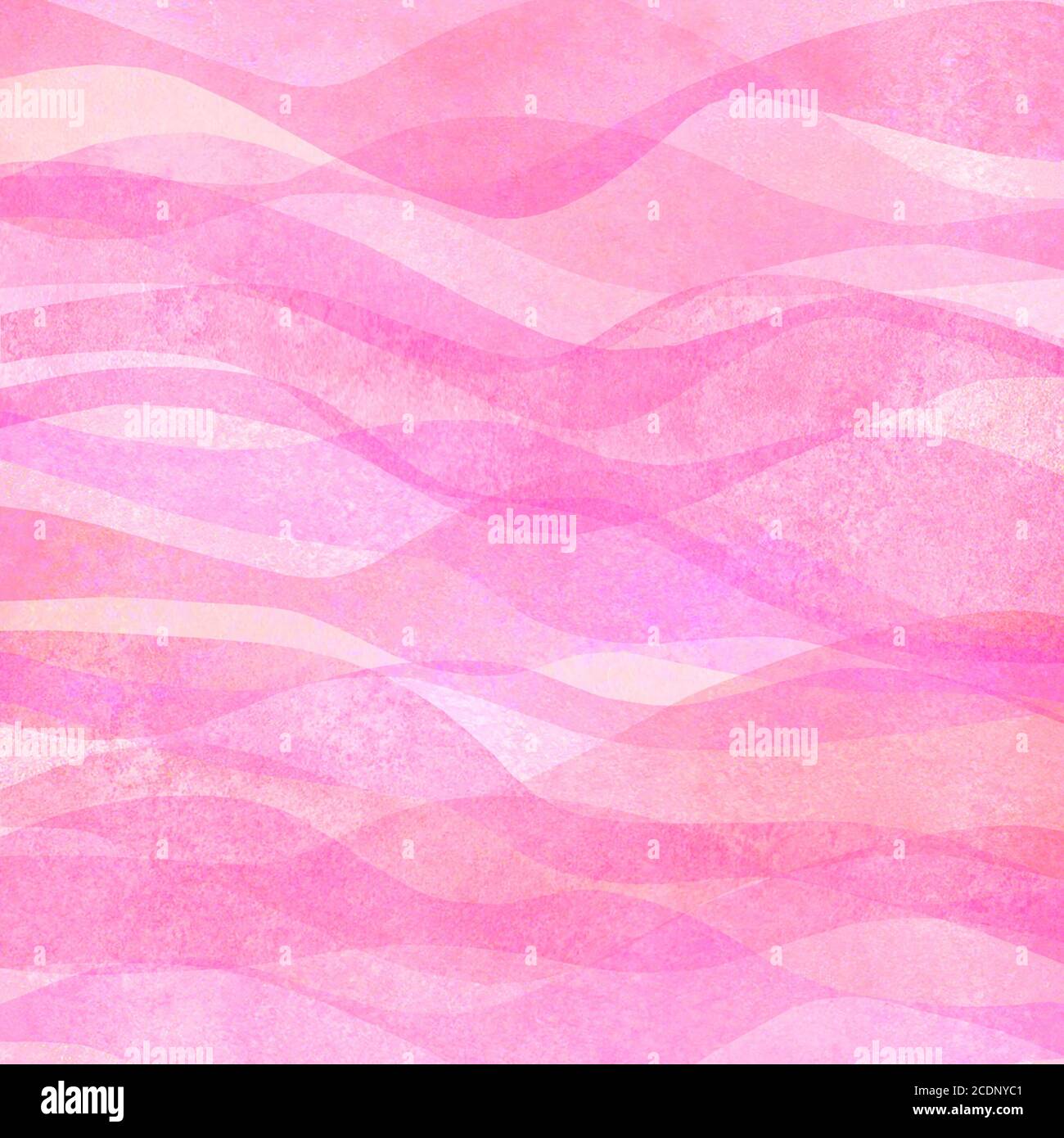 Aquarell transparent Welle Grunge rosa lila farbigen Hintergrund. Aquarell handbemalte Wellen Illustration. Banner Rahmen Hintergrund Splash Design. G Stockfoto