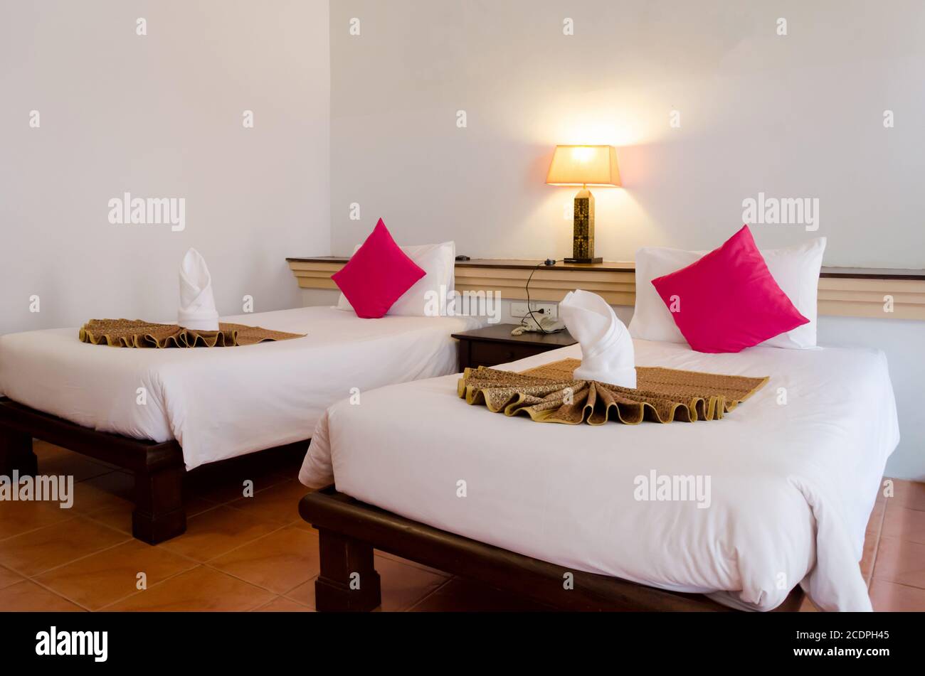 Schlafzimmermöbel Stockfoto