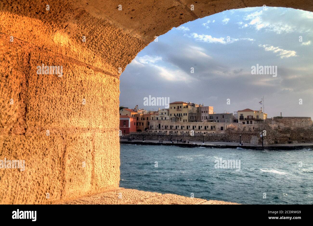 Eine Szene aus die Insel Kreta in Griechenland Stockfoto