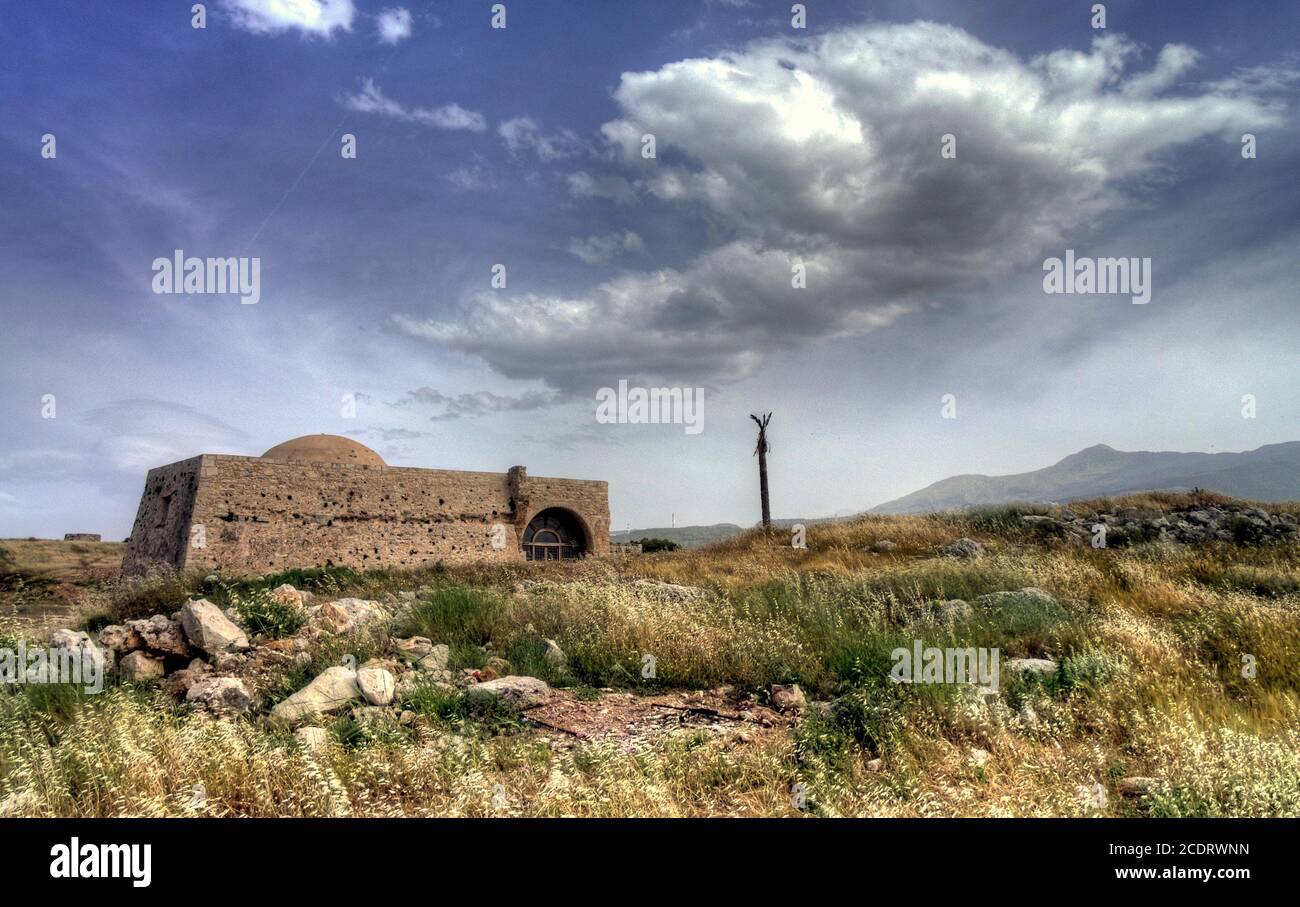 Alltag auf der Insel Kreta in Griechenland Stockfoto