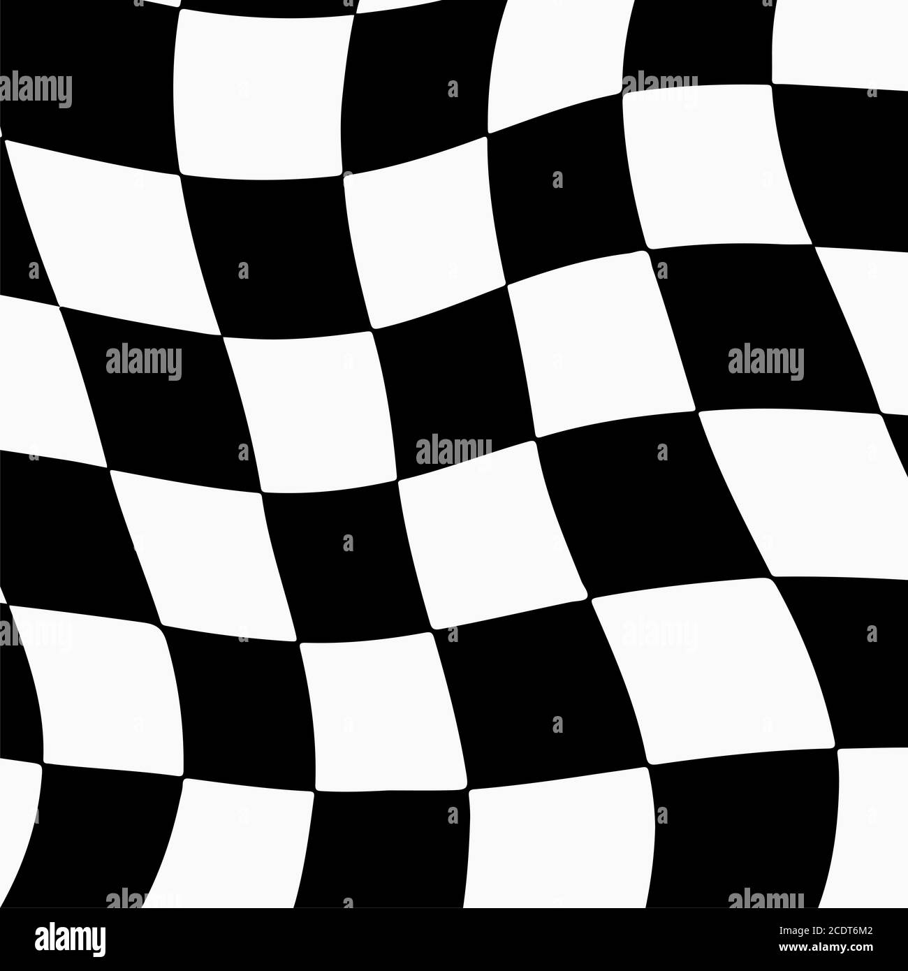 Racing Hintergrund mit karierten Flagge abstrakte Illustration Stockfoto