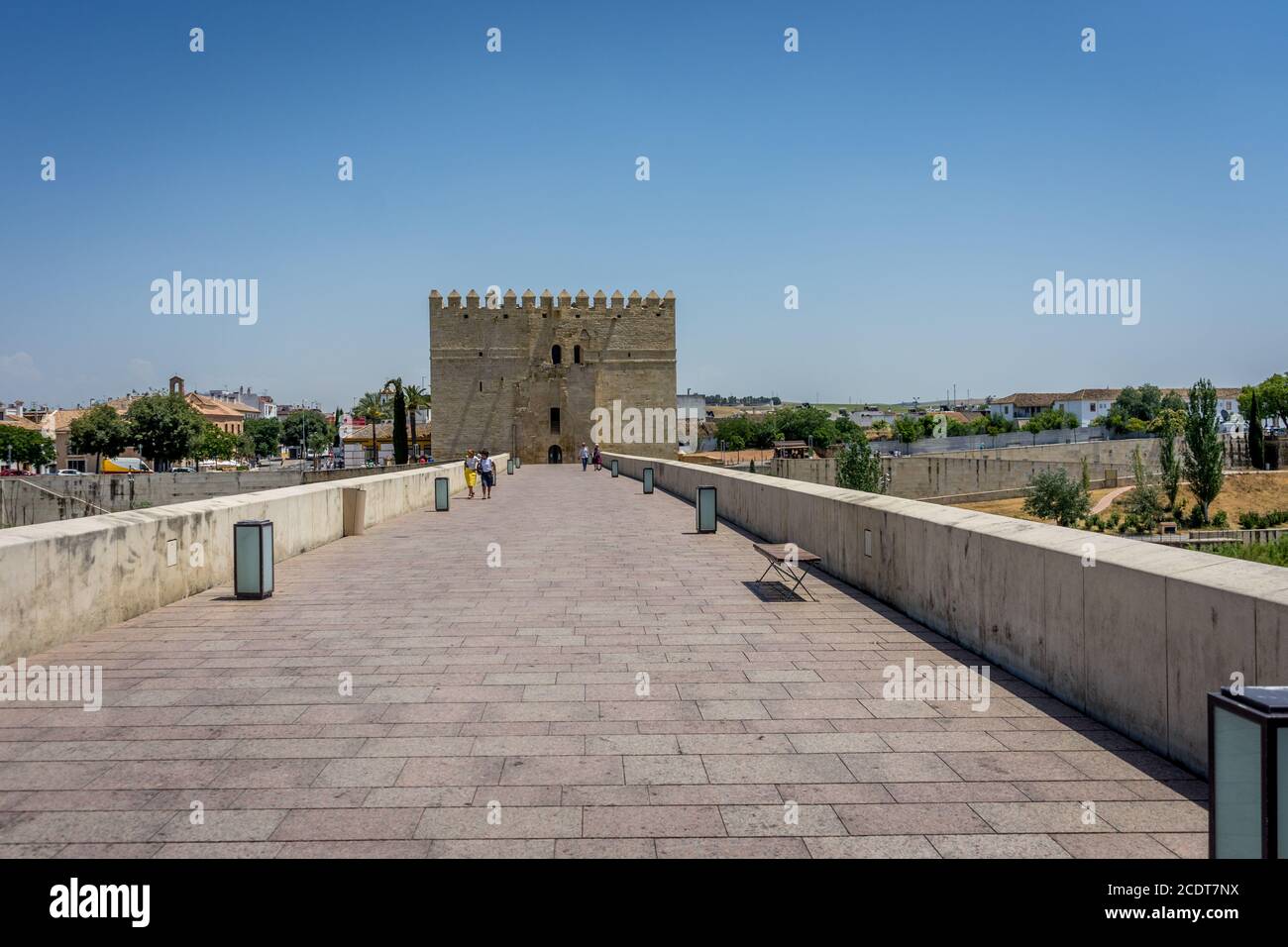 Der Calahorra Turm von Cordoba, Spanien, Europa Stockfoto