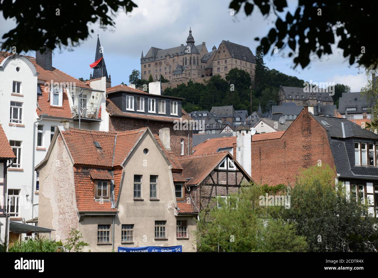Landgrafenschloss in Marburg Stockfoto