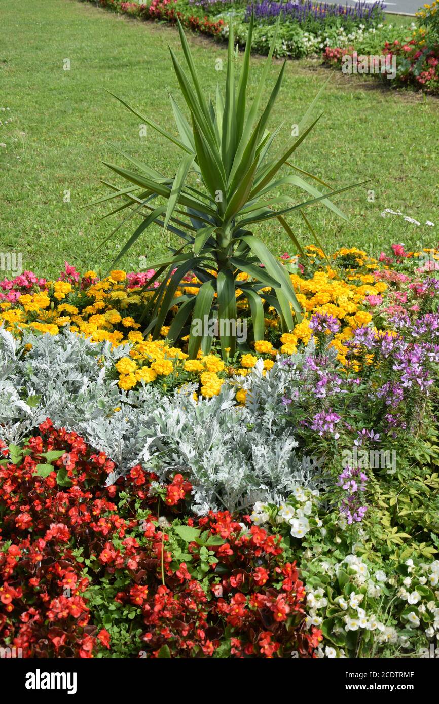 Kurpark Bad Berneck Stockfoto