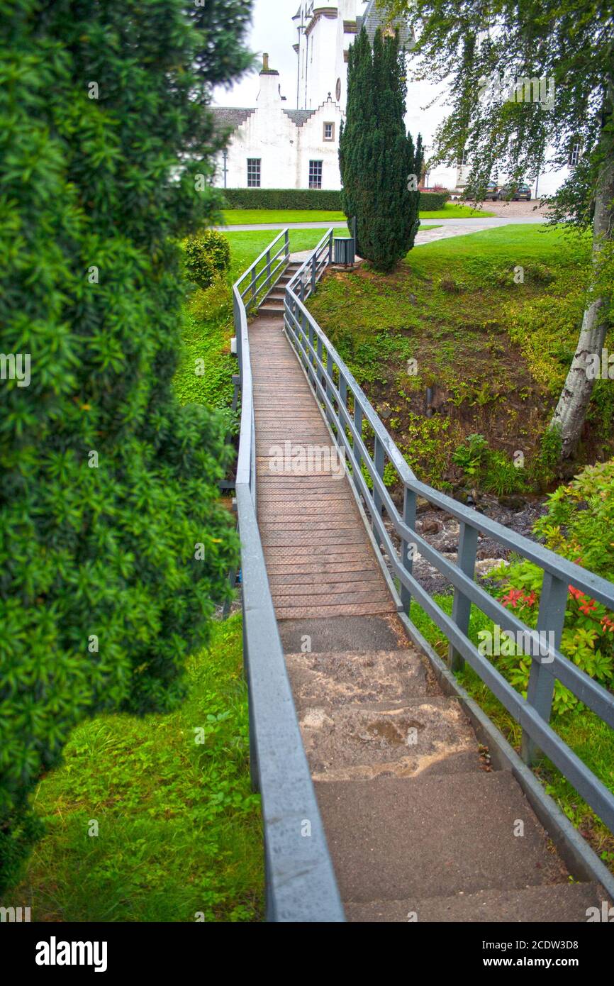 Blair Castle, Blair Atholl, Scotland, Großbritannien Stockfoto