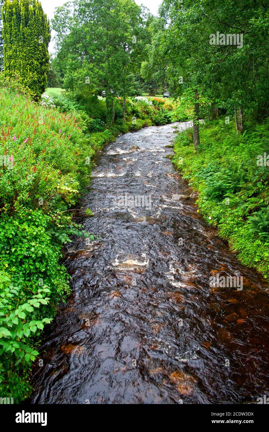 Blair Castle, Blair Atholl, Scotland, Großbritannien Stockfoto