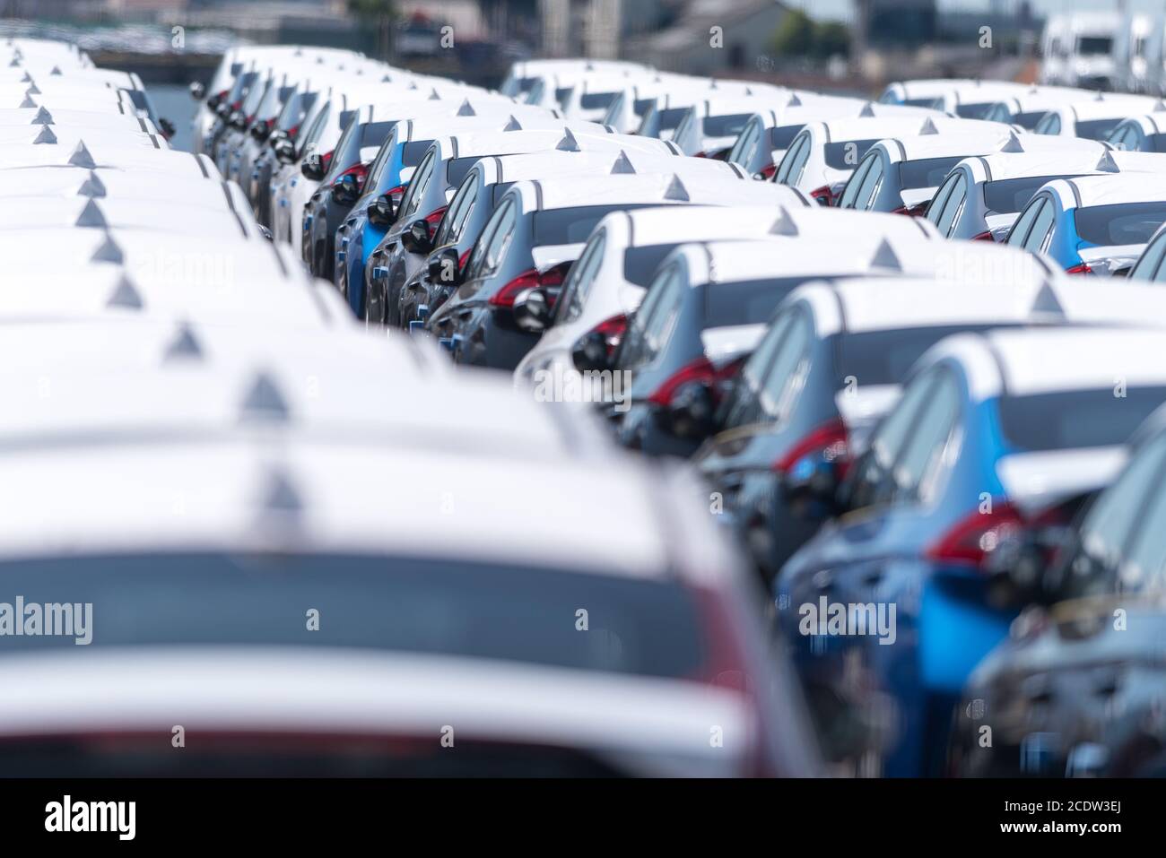 Auto-Handhabung Stockfoto