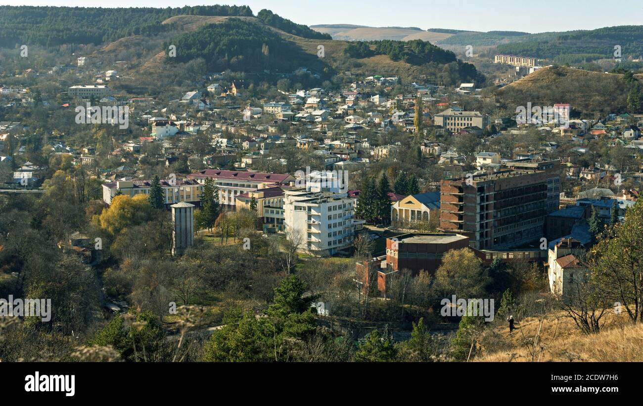 Freizeit Zentren der Stadt Kislowodsk. Stockfoto