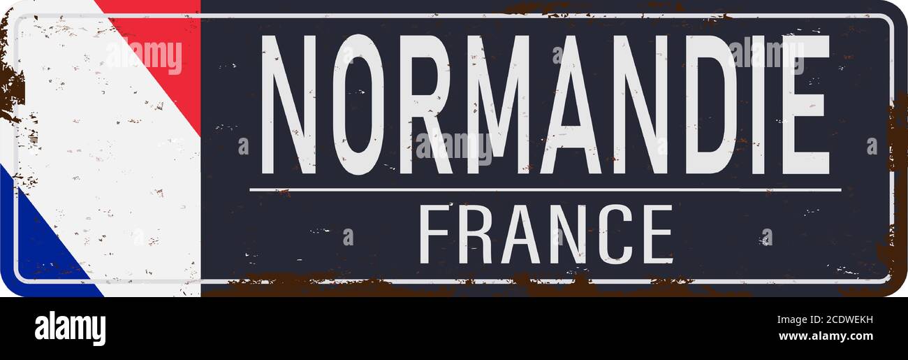 Bandiera Regione Francese Alta Normandia &ndash; 60x90 Cm, Poliestere, Con Gatti? (treis Cats)