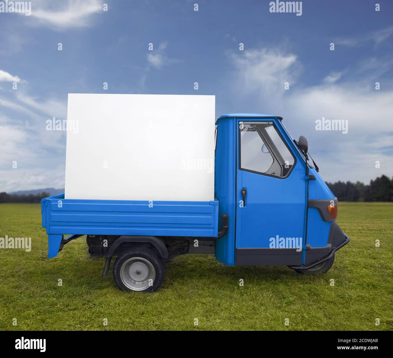 Schöne typisch italienische Pickup-Truck Stockfoto