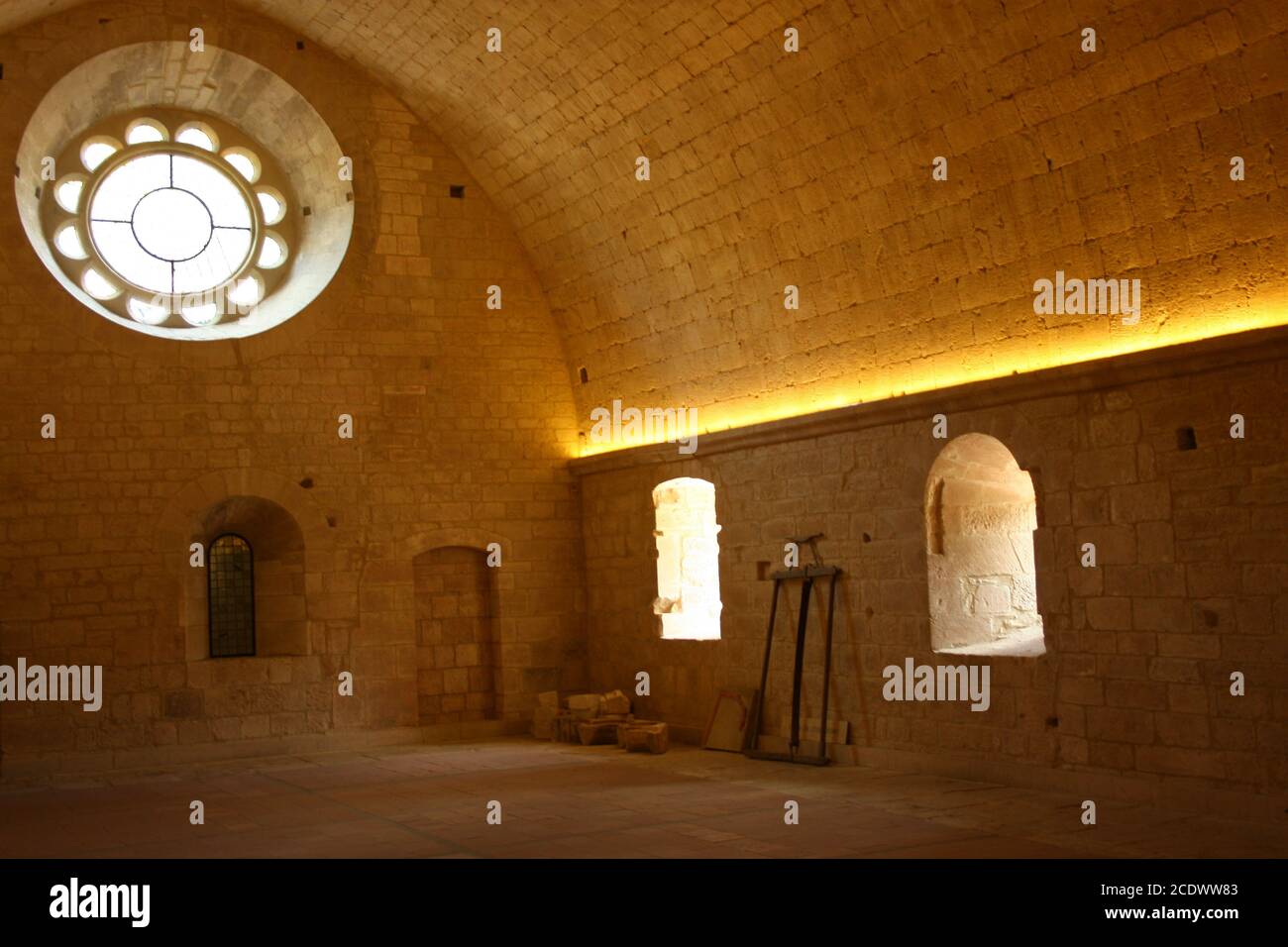 Abtei Senanque, Vaucluse, Frankreich Stockfoto