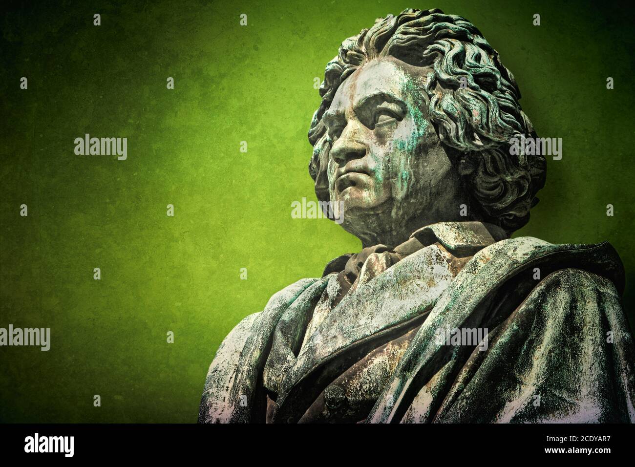 Bonn, Deutschland - altes Denkmal von Ludwig van Beethoven Stockfoto Bonn, Deutschland - altes Denkmal von Ludwig van Beethoven Stockfoto