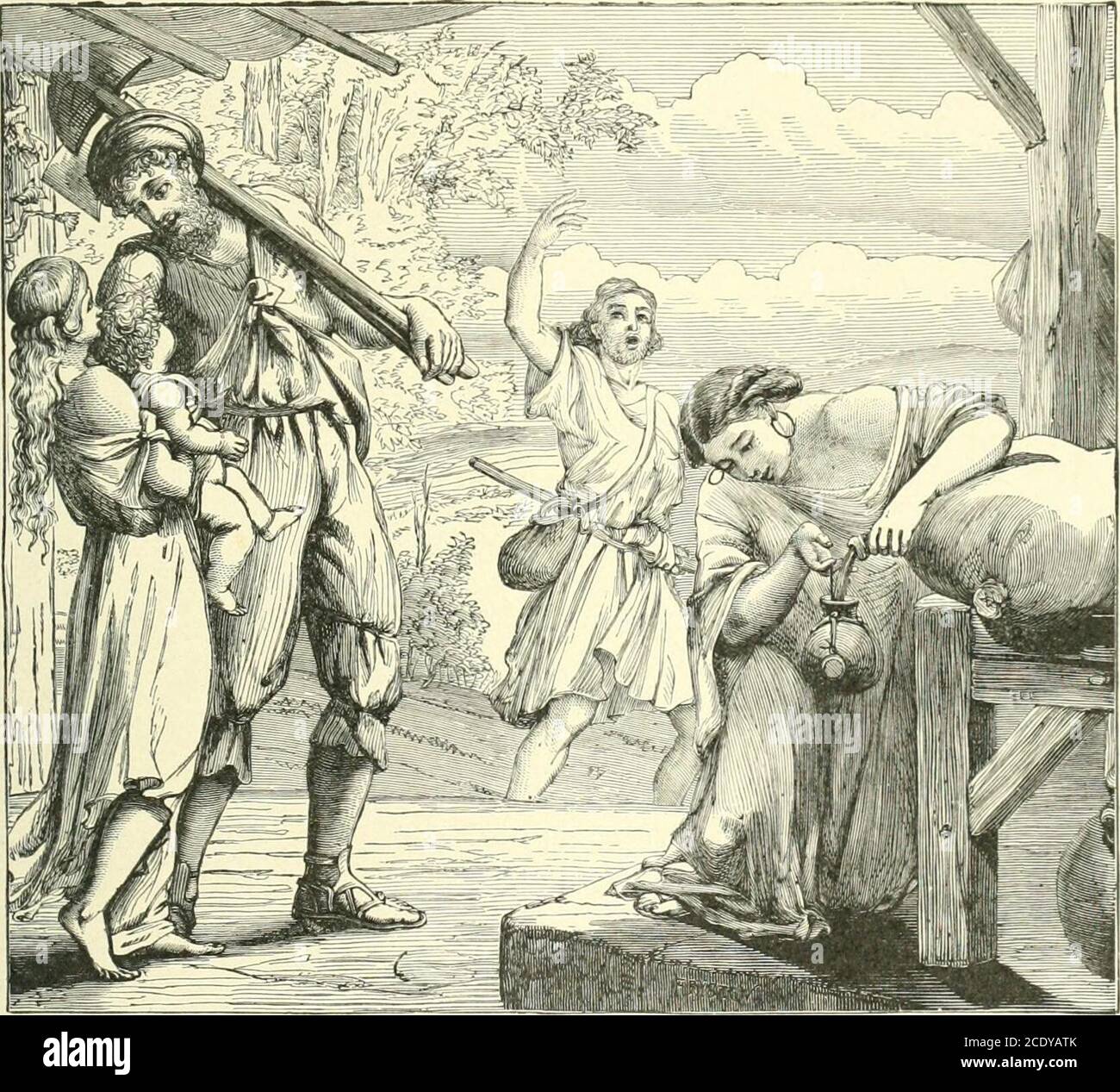 . Mit den Menschen der Welt : ein Bericht über die ethnische Herkunft, primitiven Zustand, frühe Wanderungen, soziale Entwicklung, und die gegenwärtigen Bedingungen und Versprechen der wichtigsten Familien der Männer : zusammen mit einer vorläufigen Untersuchung über die Zeit, Ort und Art des Anfangs . CHALDÄER FRAUEN IN SERVrrUDE. Stadt, und wenn die Nützlichkeit von Polig-amy für die schnelle Vermehrung der Tution wird in diesem liarcm zentriert, die in orientalischen Gesellschaften ÜBERLEBT HAT, DIE ARAyr.r.AXS. – ALTE ASSnrRfTFS. 215 für mehr Tlian dreitausend Jahre. Richtig definiert, bedeutet der Harem, dass Teil eines polvga- Stadt h Stockfoto