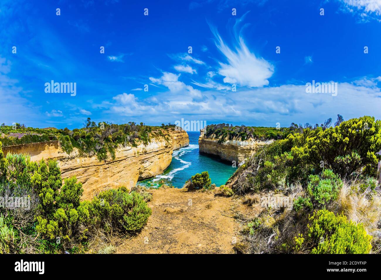 Kleiner Schacht Stockfoto