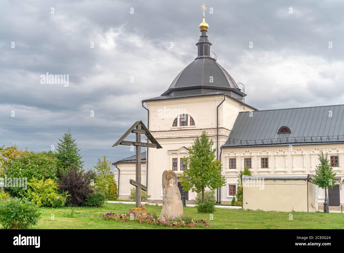 Das Swijaschsker Postkloster in Tatarstan Stockfoto