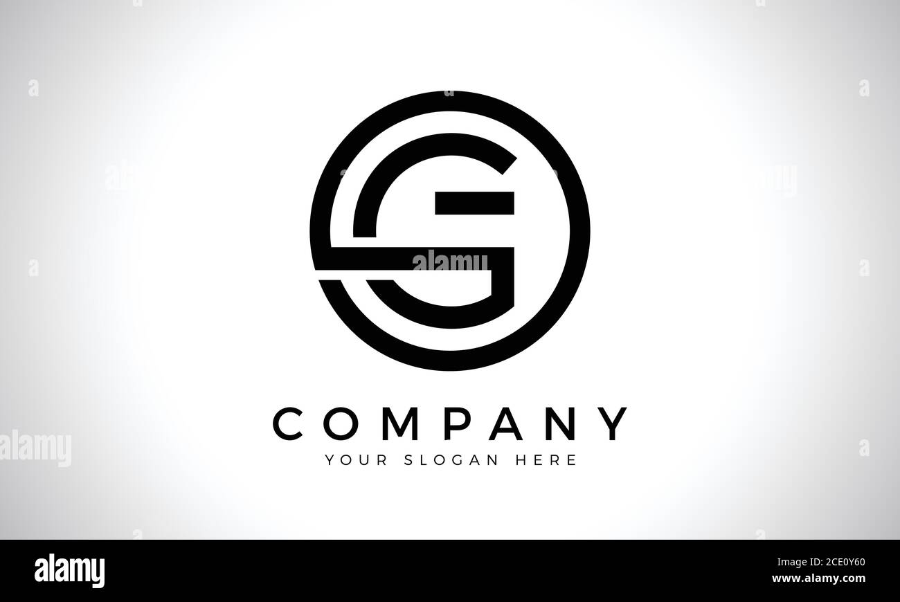 Anfangsbuchstabe G-Logo mit kreativer moderner Geschäftstyp-Vektor-Vorlage. Kreativer abstrakter Buchstabe G Logo-Design Stock Vektor